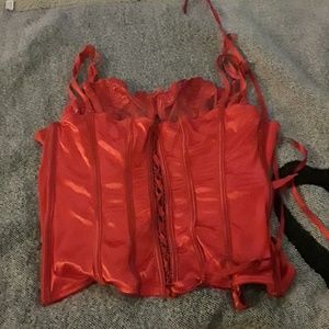Red corset